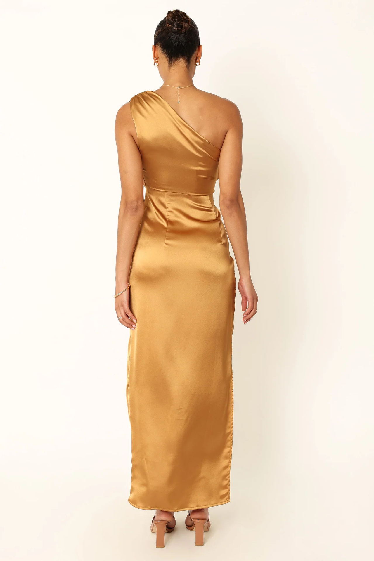 Chic Satin Evening Dress For Women